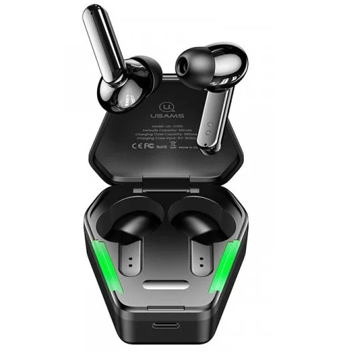 Наушники USAMS TWS Gaming Earbuds Bluetooth JY01 Series Black (a38c0ffa)