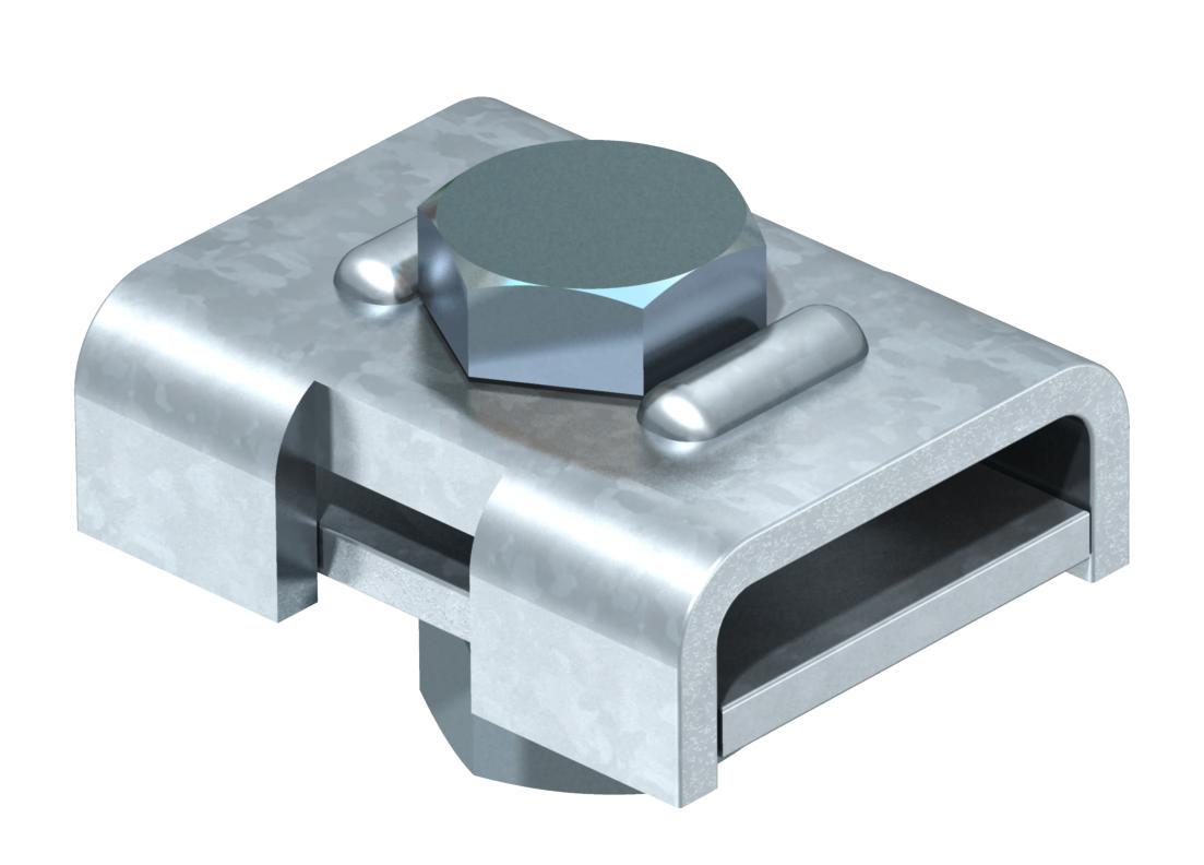 Соединитель OBO bettermann прут ø 8-10 мм для круглого проводника оцинкованная сталь (5012015)