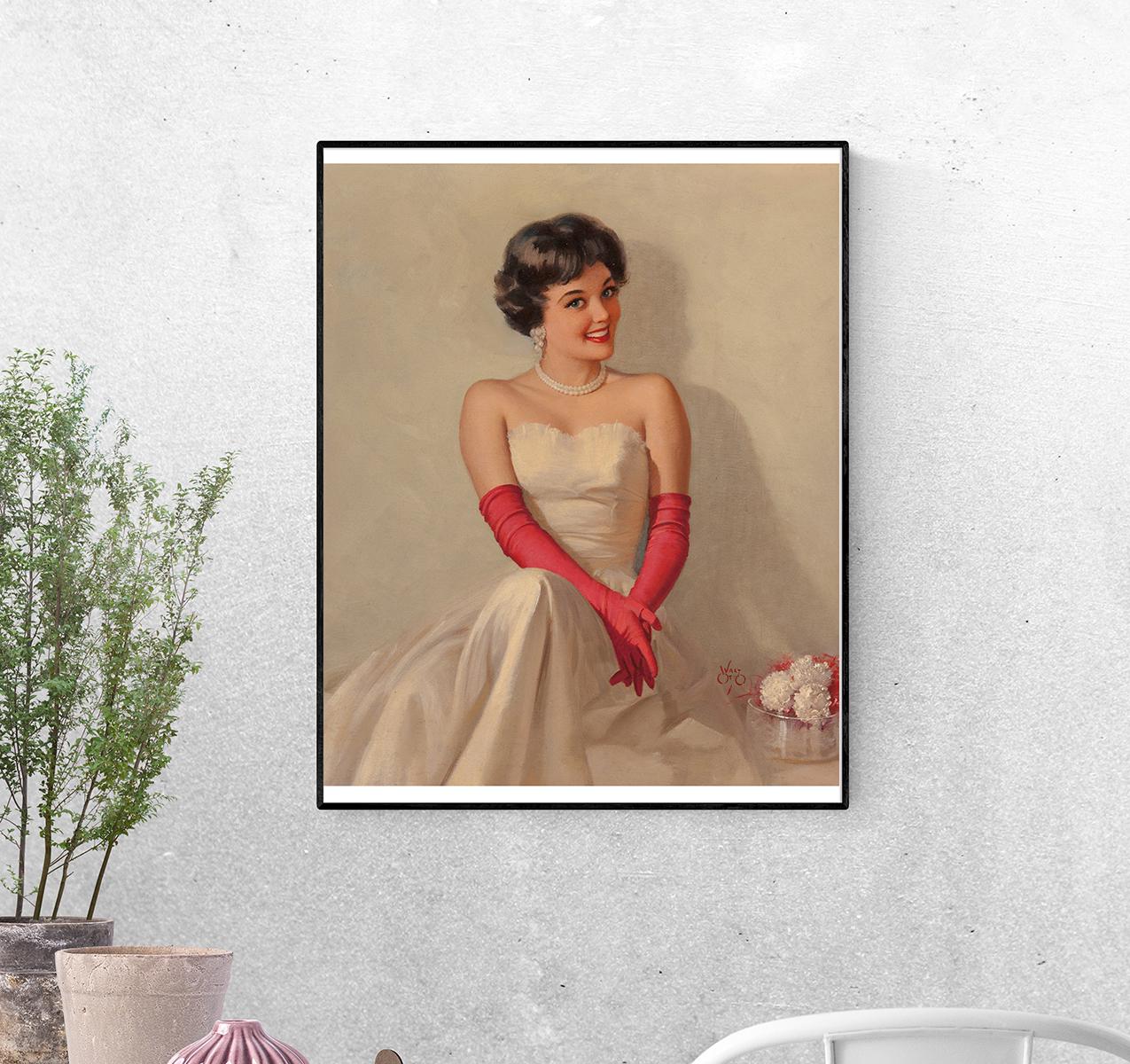 Постер В ожидании. Уолт Отто формат А-4 (pin_up010189_Poster)