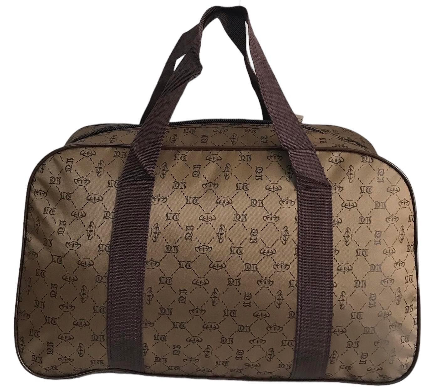 Сумка дорожная ручная кладь с длинным ремнем через плечо Коричневый (41213) - фото 2 Сумка дорожная ручная кладь с длинным ремнем через плечо Коричневый (41213) - фото 2