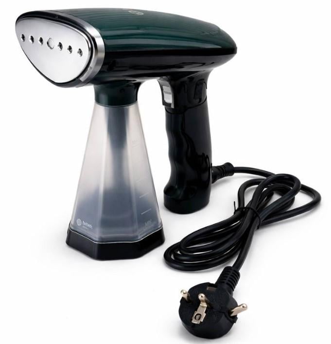 Отпариватель для одежды ручной BITEK BT-1277G вертикальное отпаривание 1600 Вт Зеленый (M1007)