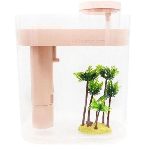 Акваріум Xiaomi HFJH Amphibian ECO-Aquarium Humidifier Youth Edition Рожевий (1221706326)
