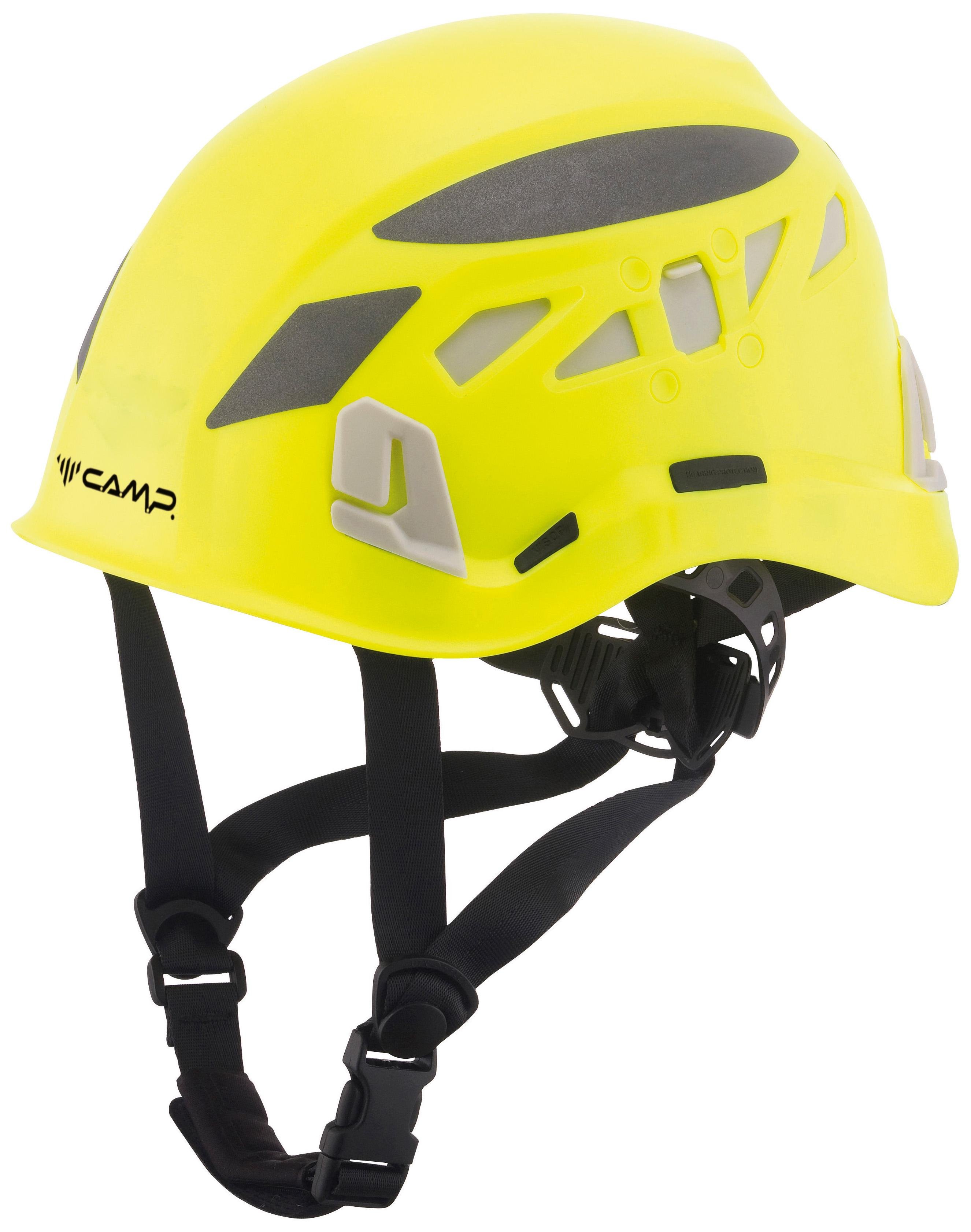 Каска CAMP ARES AIR 54-62 см Fluo yellow/Reflective grey (0748-3)