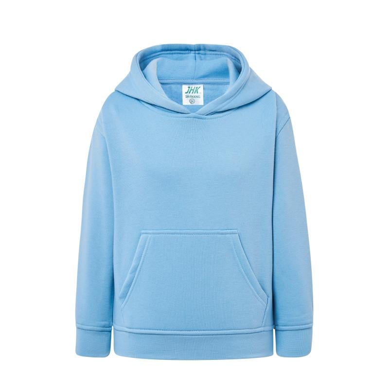 Кофта детская JHK KID SWEATSHIRT KANGAROO 3/4 Голубой (SK)