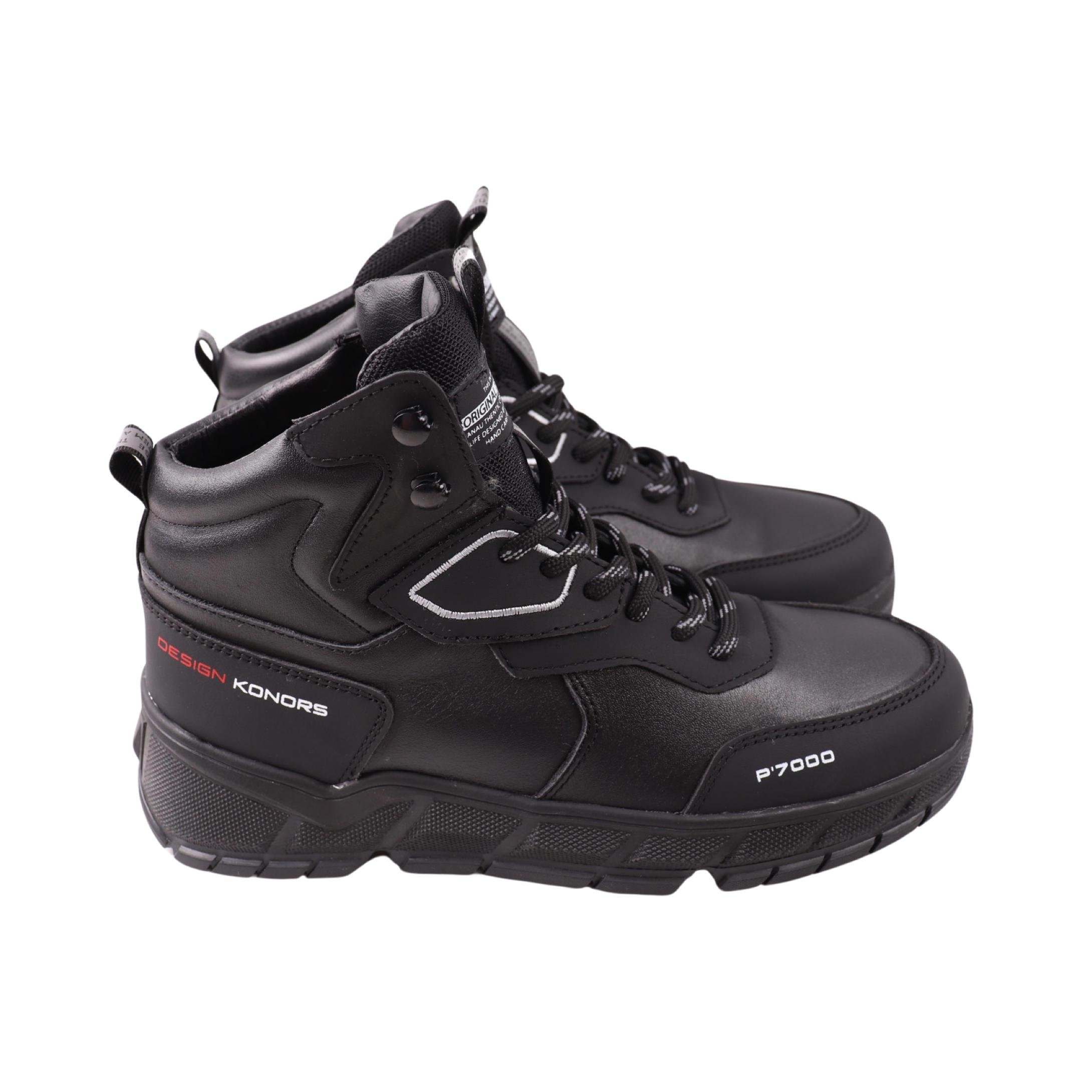 Ботинки мужские Konors 724-24ZHS р. 40 натуральная кожа Черный (29209585) - фото 1 Ботинки мужские Konors 724-24ZHS р. 40 натуральная кожа Черный (29209585) - фото 1