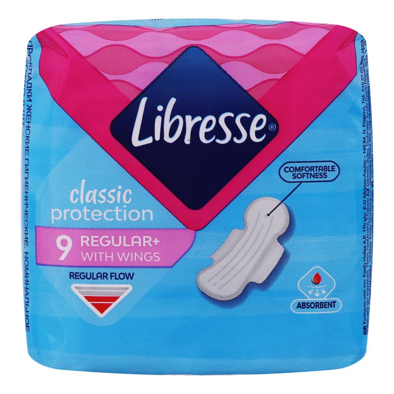 Прокладки гігієнічні Libresse Classic Regular 9 шт. (7322541233390) - фото 1