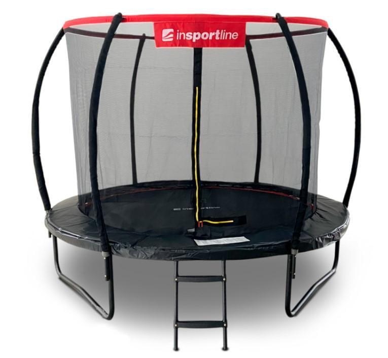 Батут с внутренней сеткой inSPORTline Flea PRO 305 см Черный (23879) Батут с внутренней сеткой inSPORTline Flea PRO 305 см Черный (23879)
