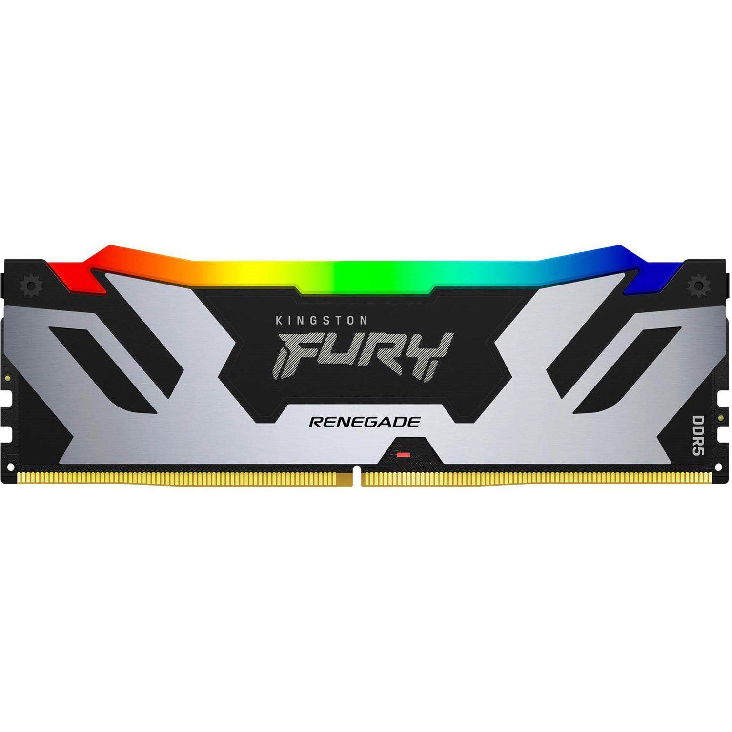 Оперативна пам'ять Kingston DDR5 6400 FURY Renegade RGB 16 GB (KF564C32RSA-16)