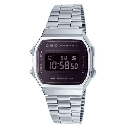 Часы Casio Collection A168WEM-1EF со стальным браслетом (1355309184)