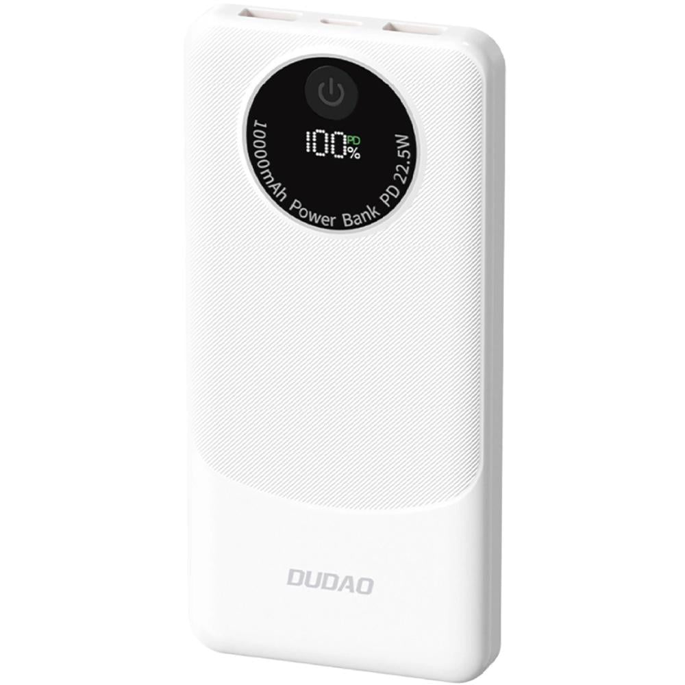 Повербанк DUDAO K12 10000 mAh 22,5W PD QC 2xUSB-A USB-C In/Out White (6976625333875) Повербанк DUDAO K12 10000 mAh 22,5W PD QC 2xUSB-A USB-C In/Out White (6976625333875)