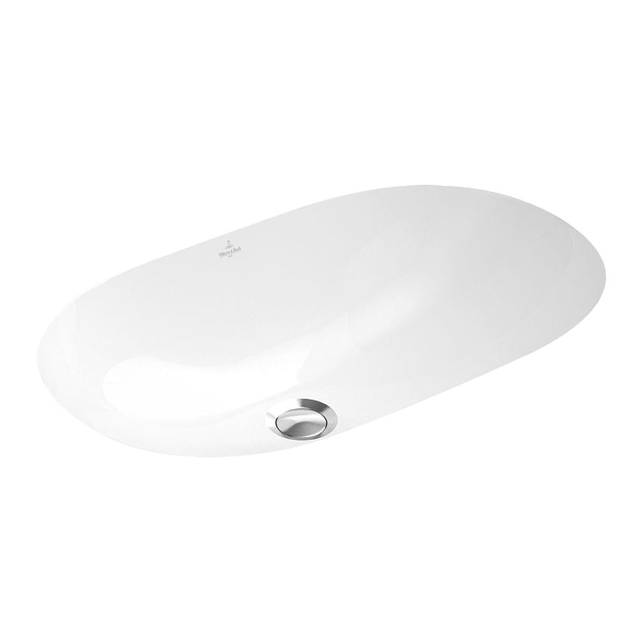 Умывальник врезной под столешницу Villeroy & Boch O.novo 60х35 см (416260R1)