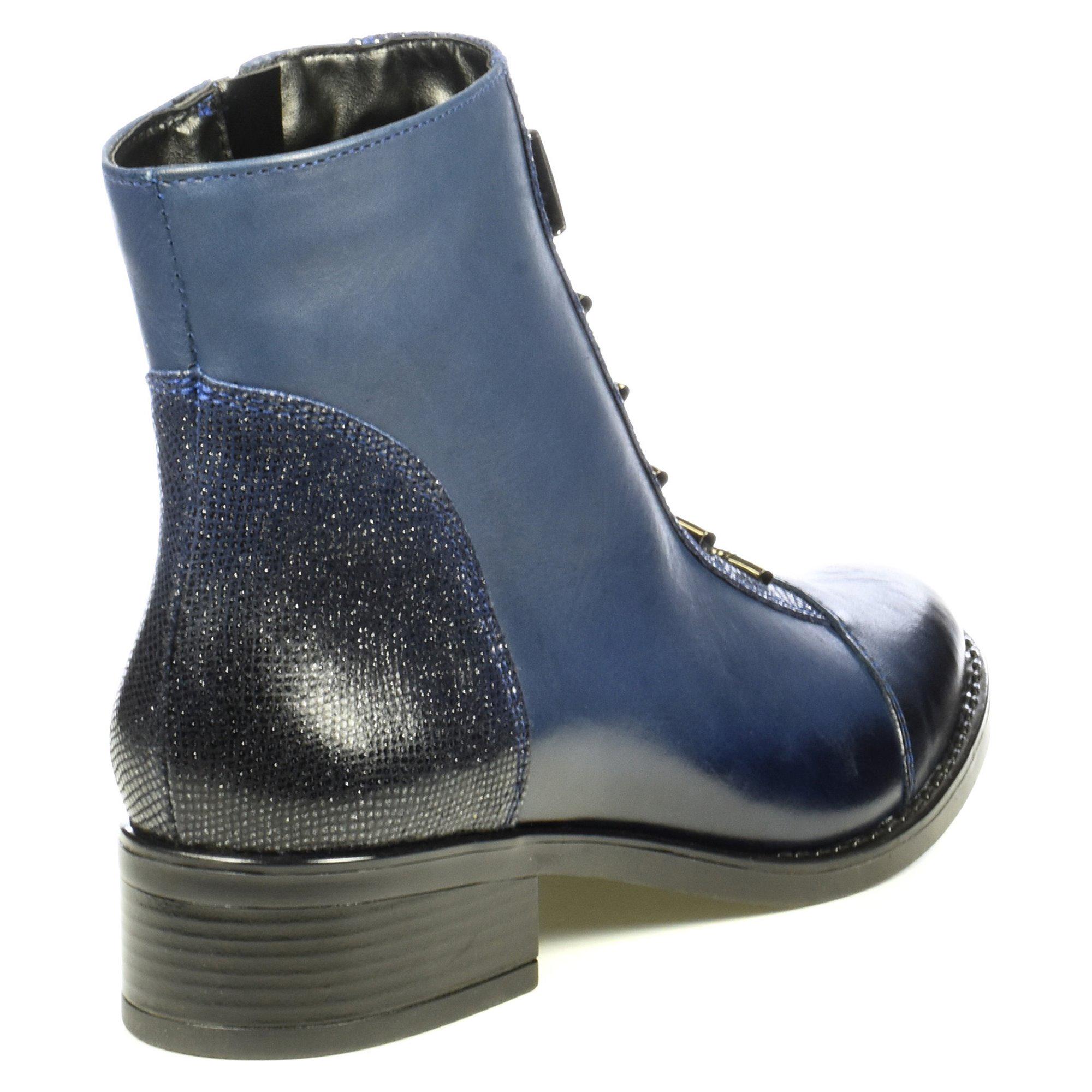 Черевики осінні жіночі Contes р. 37 Гранатовий/Синій (05309-37) - фото 2 Черевики осінні жіночі Contes р. 37 Гранатовий/Синій (05309-37) - фото 2