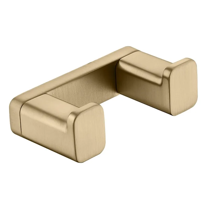 Крючок двойной Koer AS-0101-2-12 Матовое золото (KR6155)