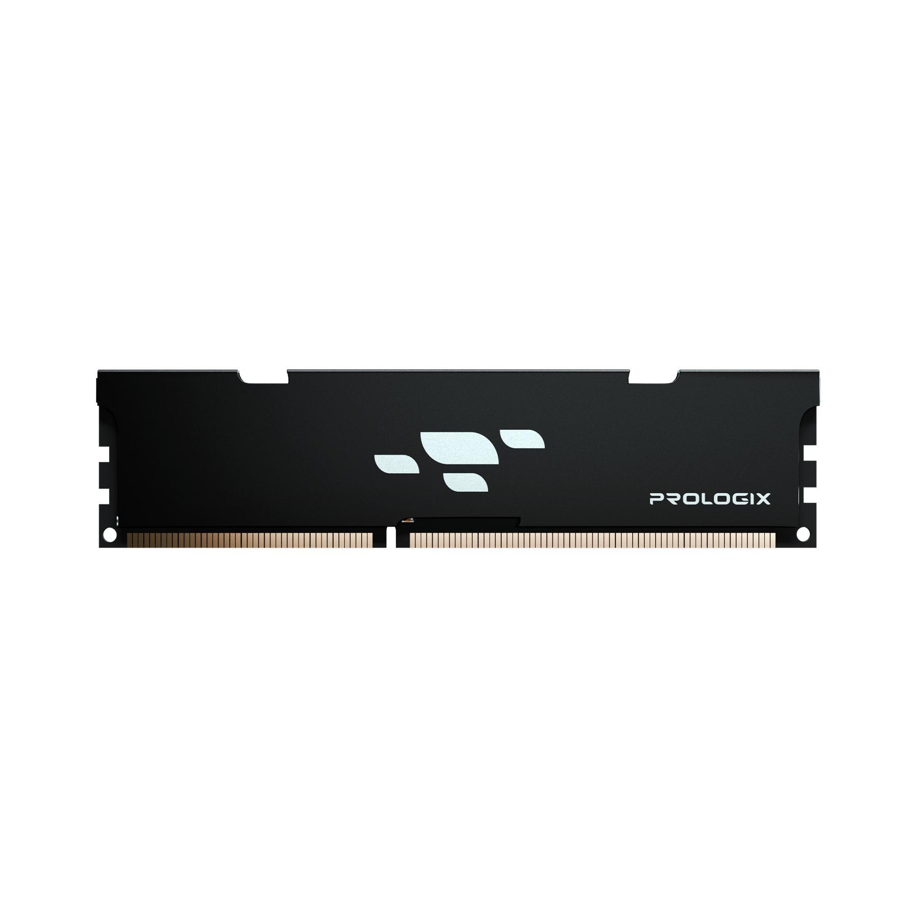 Оперативна пам'ять Prologix DIMM 16 Гб DDR4 3600 МГц CL18 Чорний (PRO16GB3600B4)