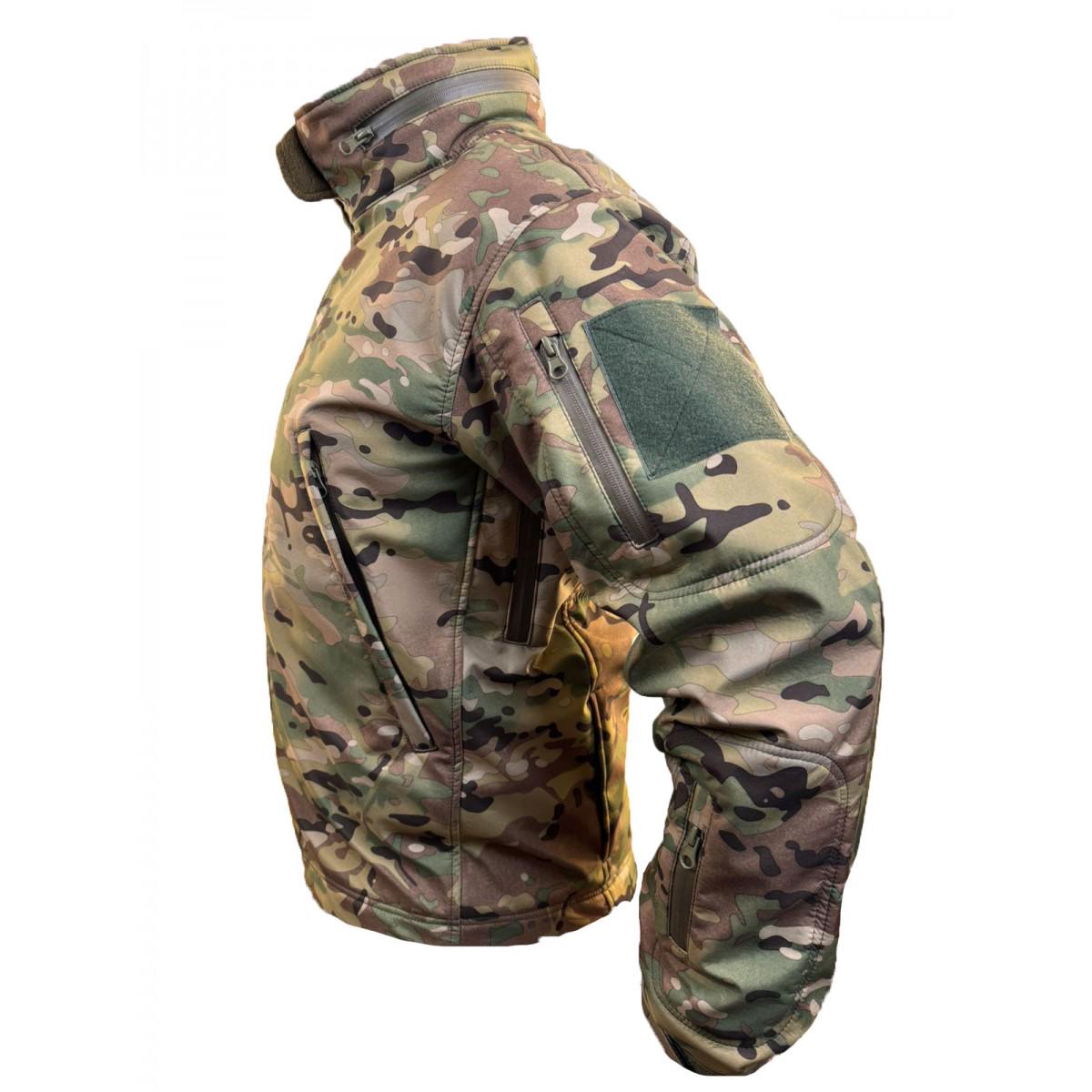 Куртка Pancer Soft Shell із фліс кофтою р. 44 Мультикам (357581244) - фото 3 Куртка Pancer Soft Shell із фліс кофтою р. 44 Мультикам (357581244) - фото 3