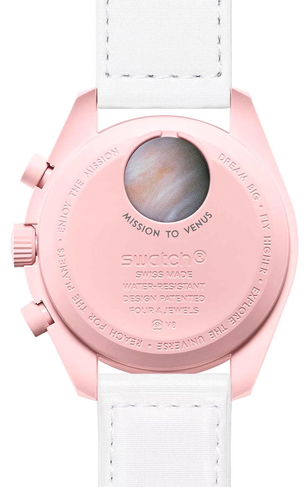 Наручний годинник Swatch Omega Bioceramic MoonSwatch Collection Mission to Venus (SO33P100) - фото 2