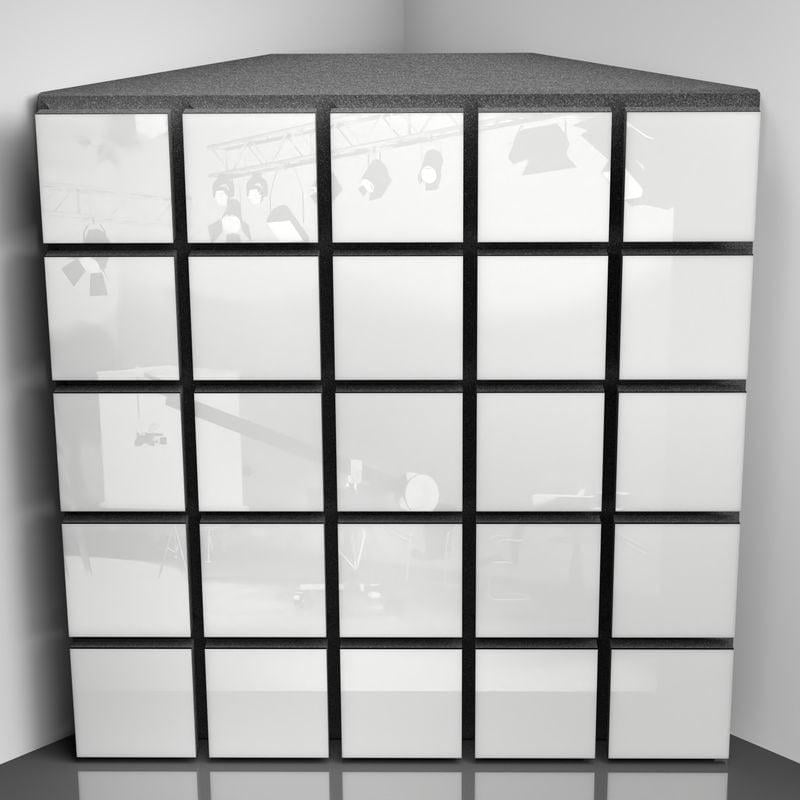 Бас ловушка Ecosound Tetras Plastic 50х50 см 150 мм Белый (1784)