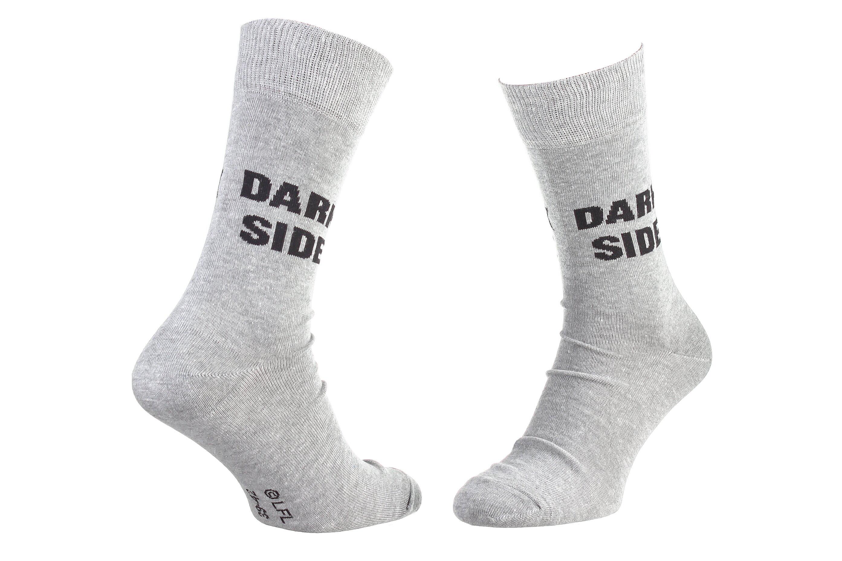 Шкарпетки Star Wars Dark Side 1 пара р. 39-42 Light gray (93154262-2)