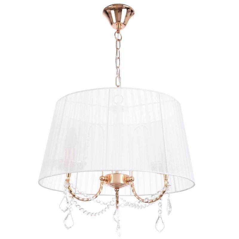 Люстра подвесная прованс Brille BL-090S/3 с абажуром