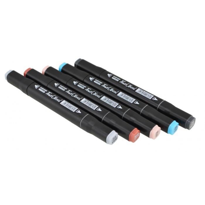 Набор двусторонних маркеров для скетчинга Touch Qiuci 120 шт. (1532626985) - фото 7 Набор двусторонних маркеров для скетчинга Touch Qiuci 120 шт. (1532626985) - фото 7