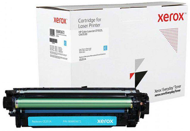 Картридж Xerox Everyday совместимый аналог HP CE251A 504A Cyan (006R03672) - фото 1