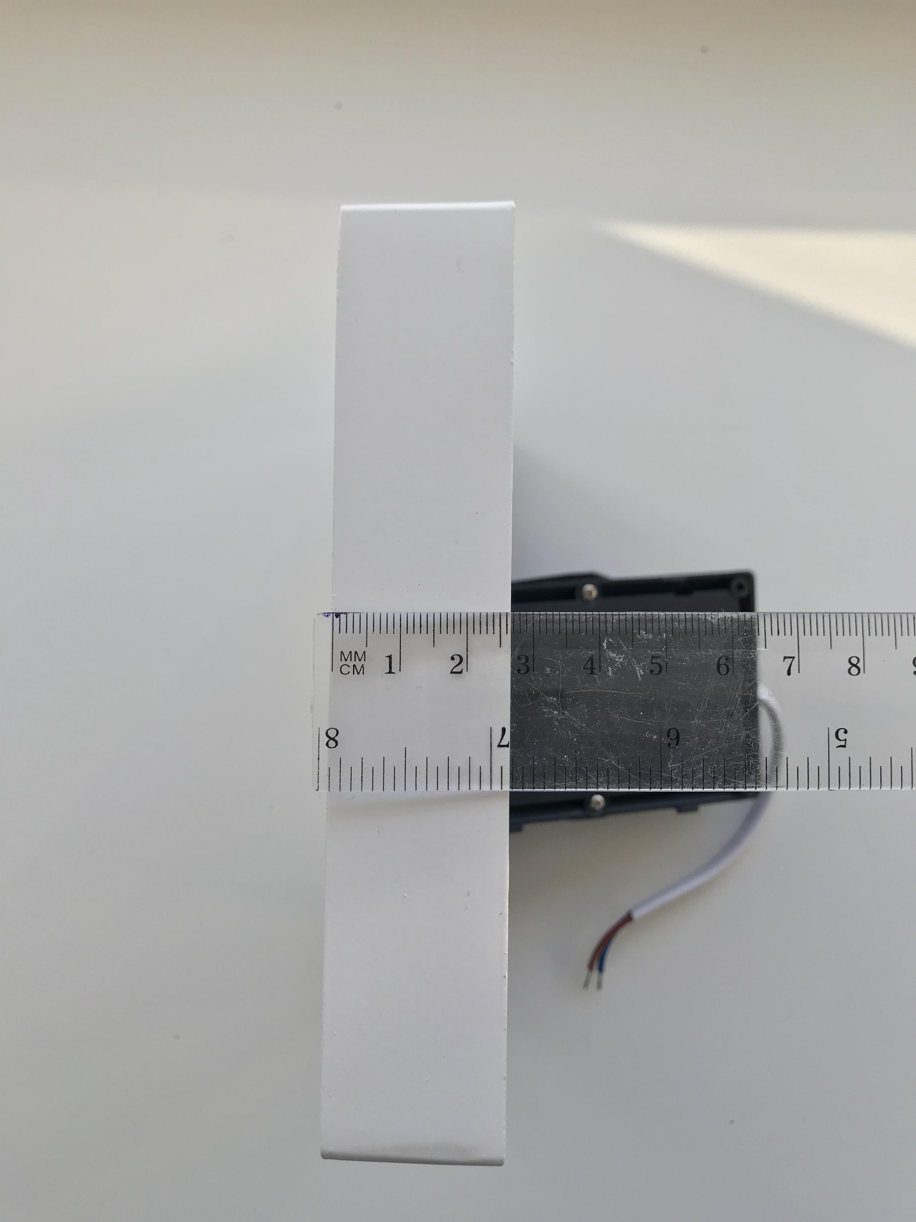 Світильник світлодіодний квадратний 16 Вт 16W 220V 4000К Біле світло (24915145) - фото 10