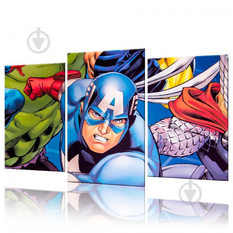 Картина Капитан Америка ADFM0020 размер 120 х 180 см