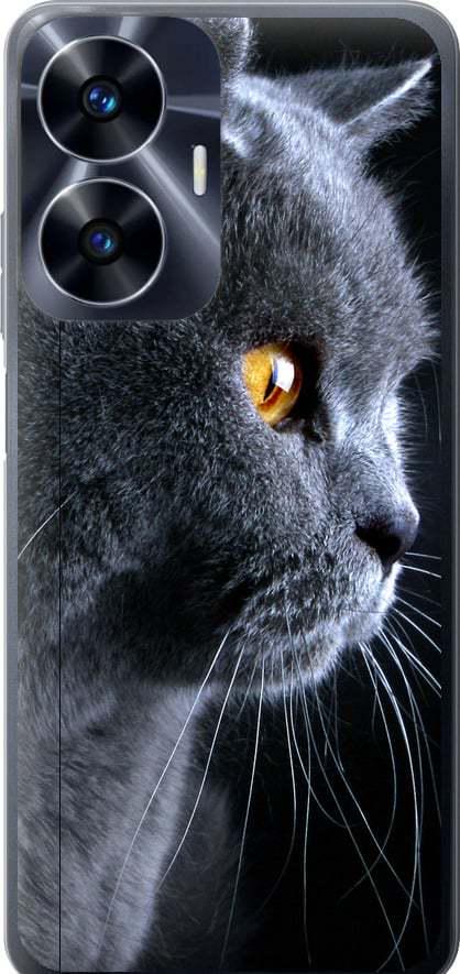 Чехол на Realme C55 Красивый кот (3038u-2992-42517)