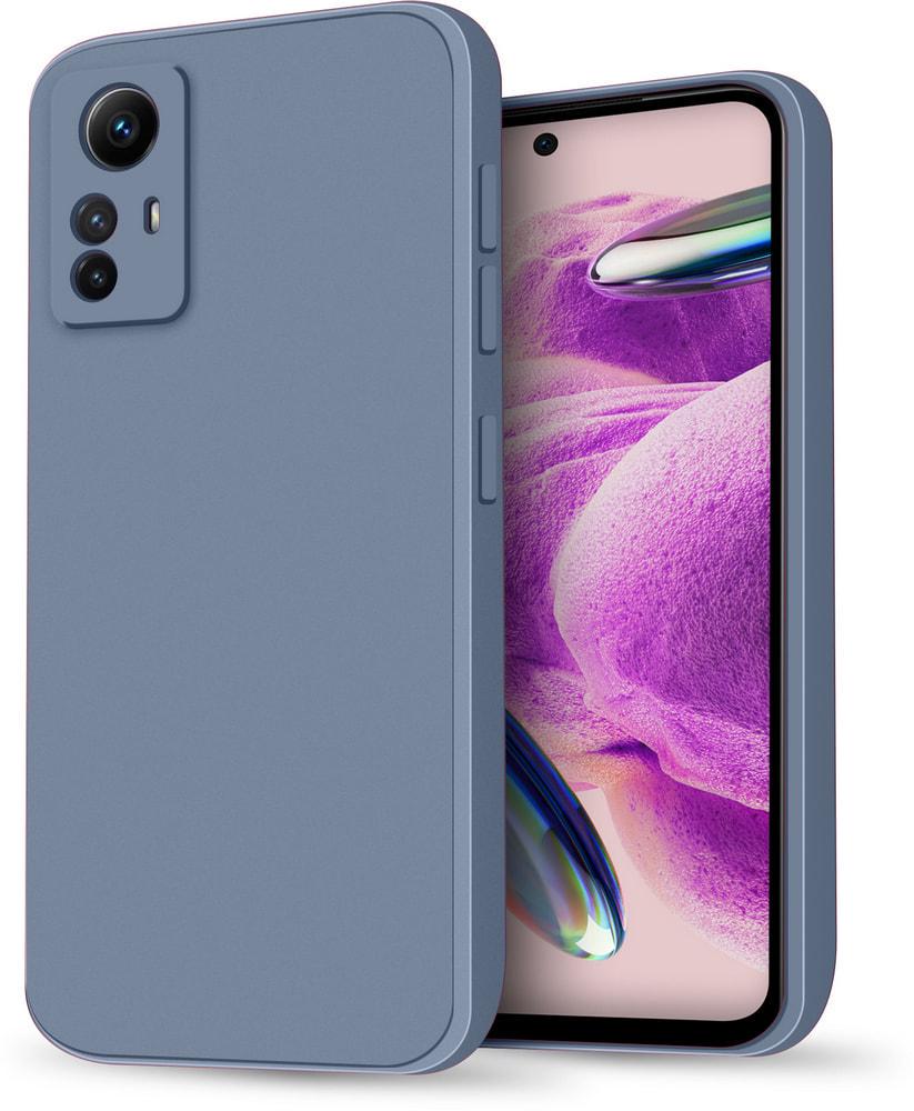 Силиконовый чехол HardCorner для Xiaomi Redmi Note 12S Gray Blue (33888-6D)