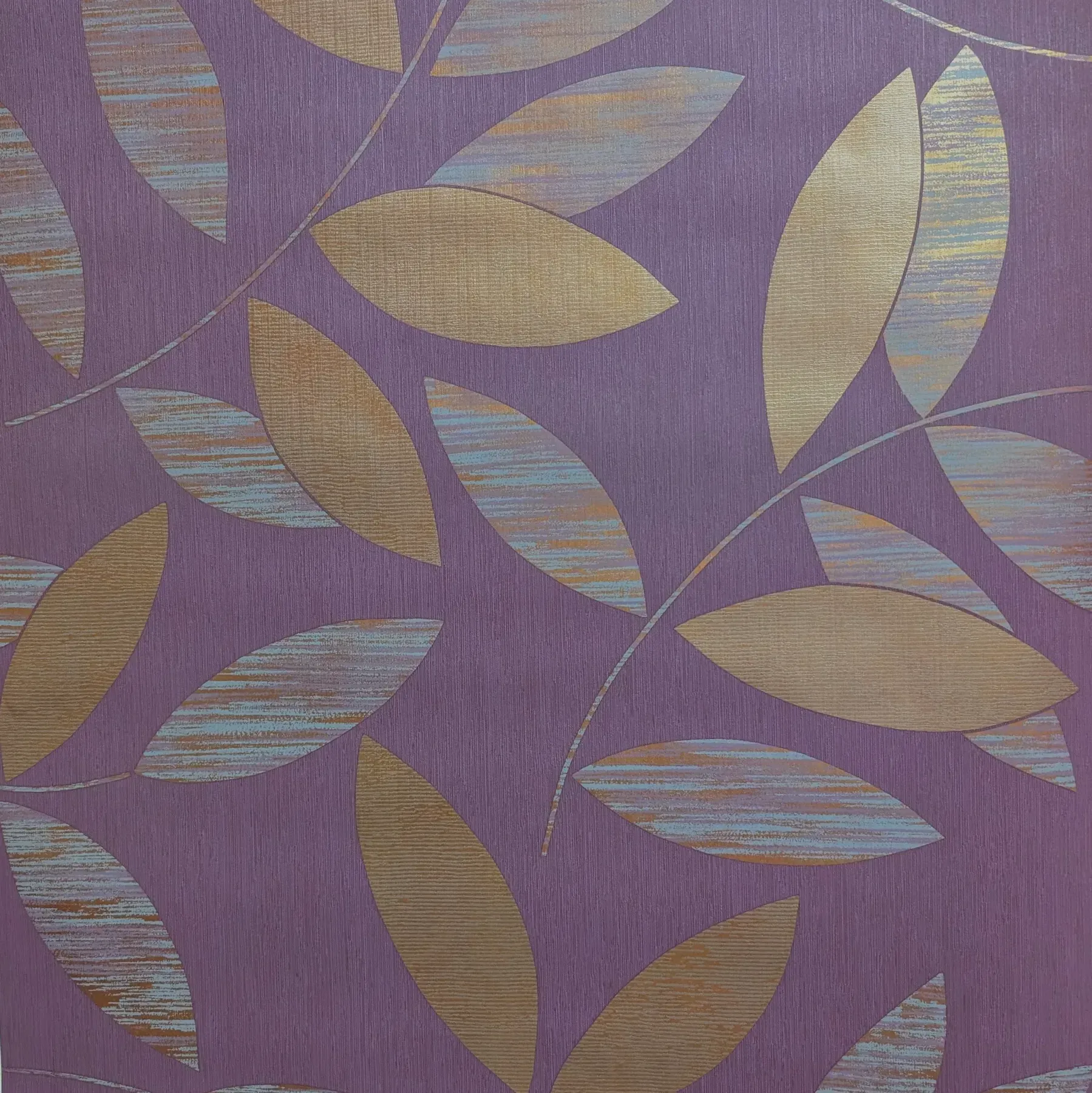 Шпалери вінілові на флізеліновій основі Marburg Di moda Сливовий Листя (54223)