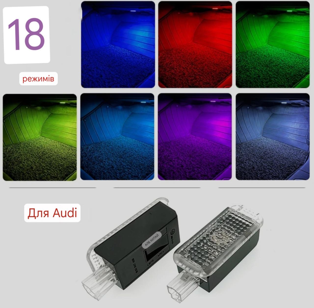 Подсветка салона авто светодиодная штатная Audi (2238684108) - фото 7 Подсветка салона авто светодиодная штатная Audi (2238684108) - фото 7