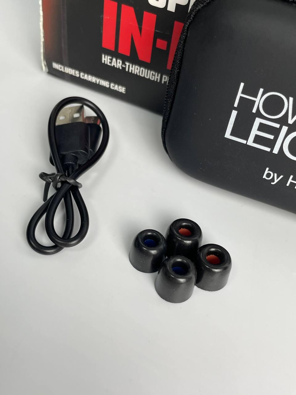 Беруші активні Howard Impact Sport In-Ear під шолом Койот (41617) - фото 3