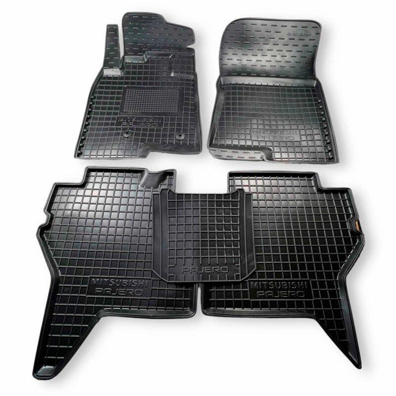 Килимки в салон Avto-Gumm Mitsubishi Pajero IV 06- Чорний (11241) Килимки в салон Avto-Gumm Mitsubishi Pajero IV 06- Чорний (11241)