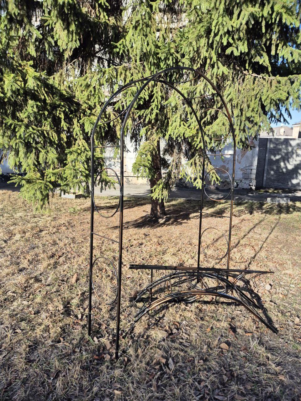 Арка садова кована з металу 2,25х2 м (25442192) - фото 8