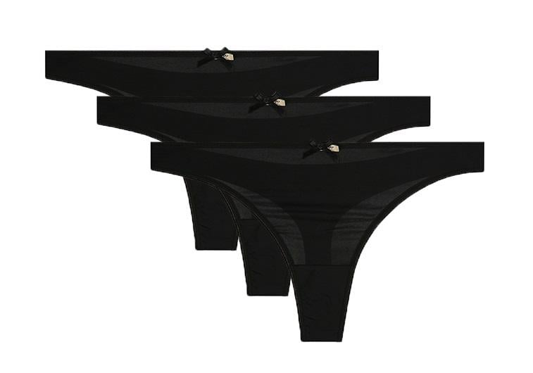 Комплект женских трусов Pretty polly Olivia PDM012 3PP S Black (5053014279585)