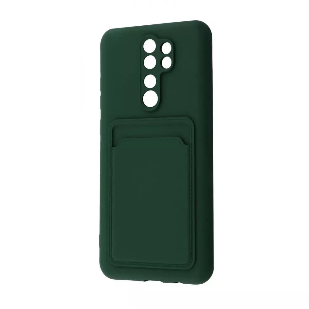 Чехол-накладка для телефона WAVE Colorful Pocket Xiaomi Redmi Note 8 Pro Dark green