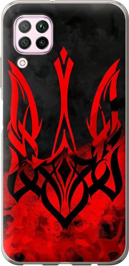 Чехол на Huawei P40 Lite Герб Украины v2 (5312u-1887-42517)