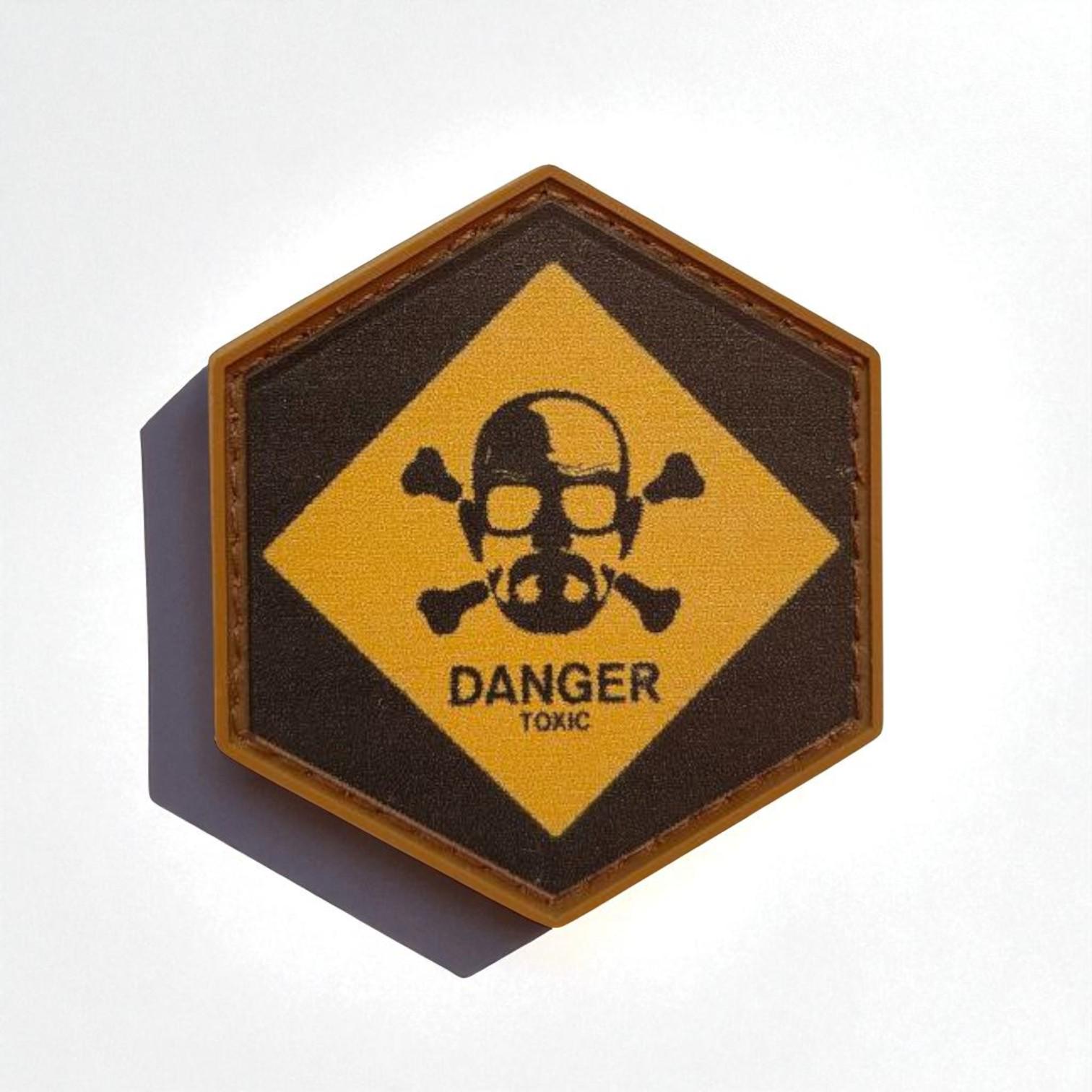 Шеврон "Danger toxic"