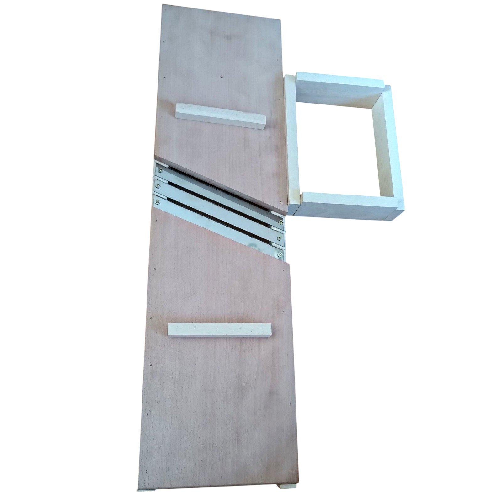 Шинковка для капусти дерев’яна з коробом 3 ножі 66x17 см (7064) - фото 5 Шинковка для капусти дерев’яна з коробом 3 ножі 66x17 см (7064) - фото 5