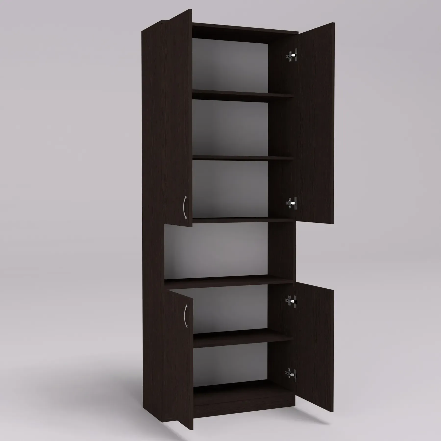 Шкаф Kontinent ОШК-2 80х34х210 см Венге Магия (53006466) - фото 1 Шкаф Kontinent ОШК-2 80х34х210 см Венге Магия (53006466) - фото 1