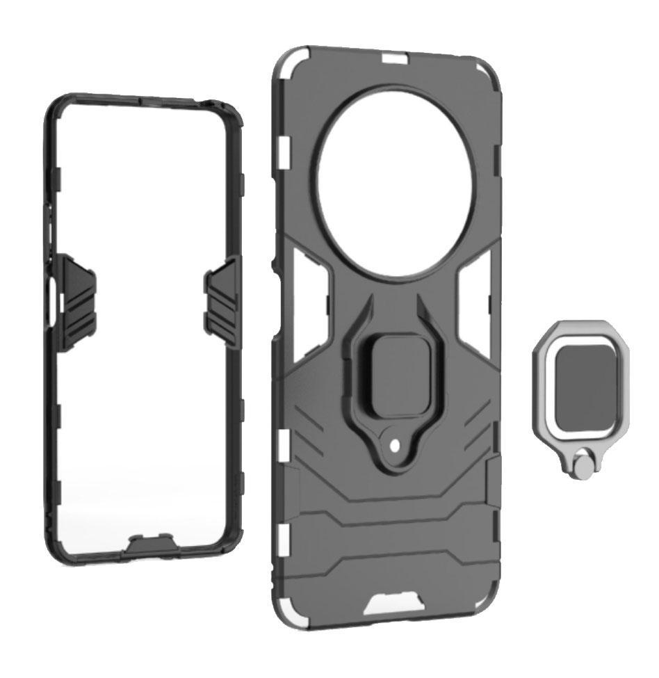 Чохол бампер Primolux Ring Armor для Xiaomi Redmi 14C 4G - Black - фото 6 Чохол бампер Primolux Ring Armor для Xiaomi Redmi 14C 4G - Black - фото 6