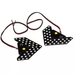 Покажчики повороту LED 33SMD 12В бігаючі 2 шт. Жовтий (285061) - фото 4 Покажчики повороту LED 33SMD 12В бігаючі 2 шт. Жовтий (285061) - фото 4