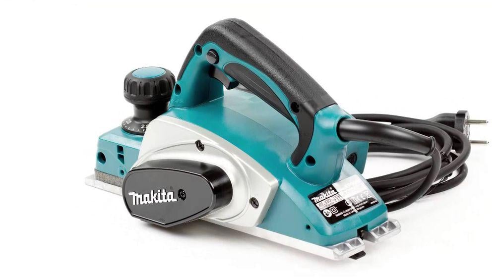 Электрический рубанок Makita KP0800 (620Вт, 82 мм) электрорубанок с пылеотводом (4364)