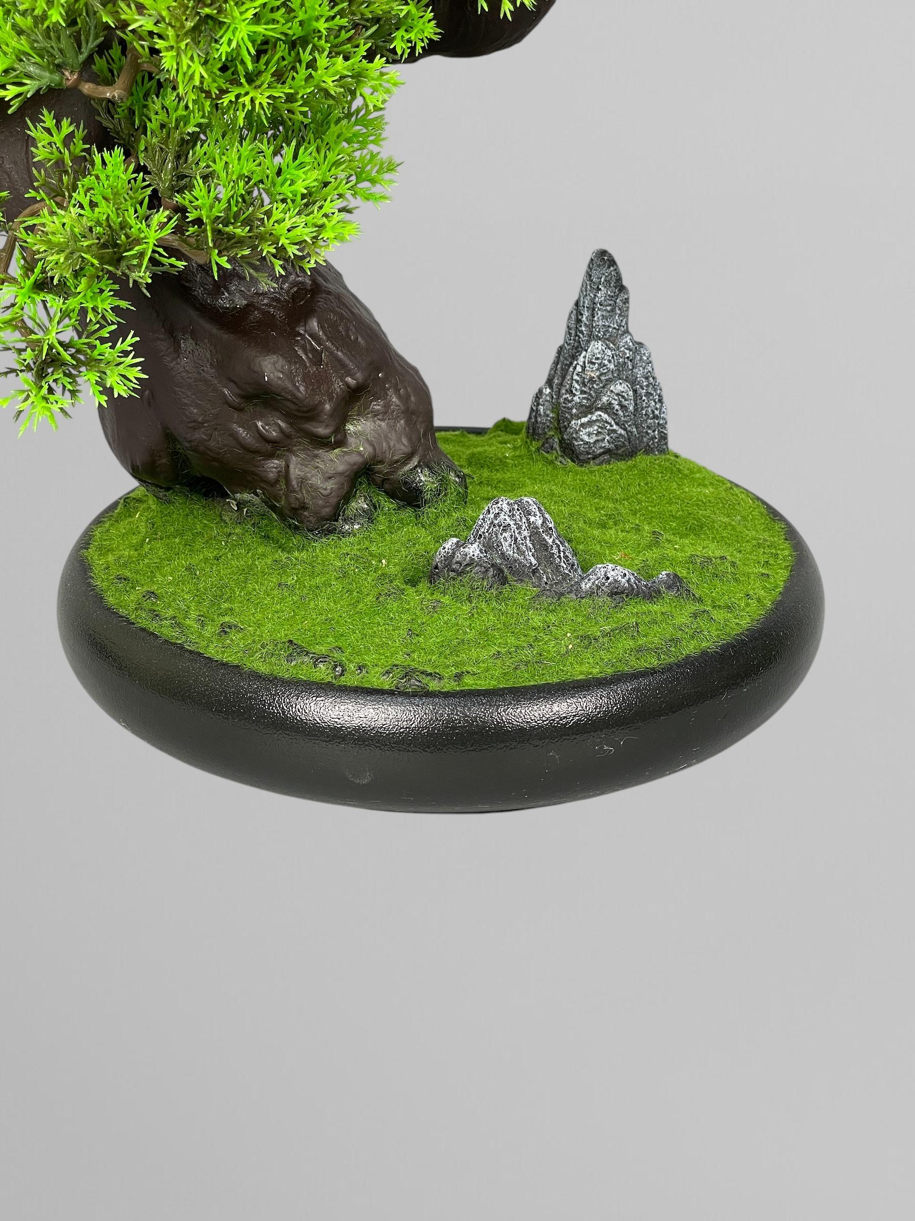 Бонсай 42 см Зеленый (Б011) - фото 6 Бонсай 42 см Зеленый (Б011) - фото 6