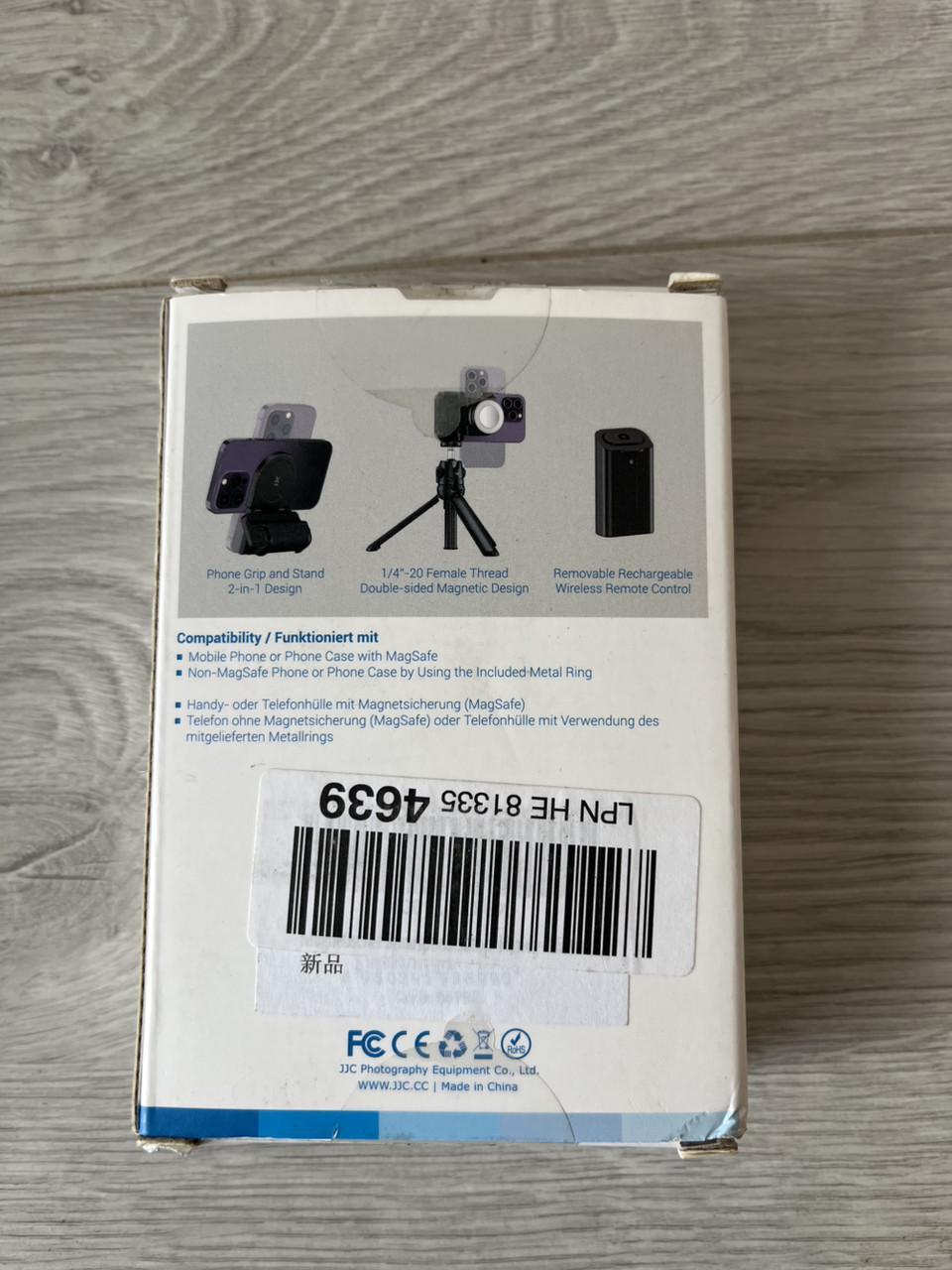 Держатель телефона магнитный JJC MSG-P1 в авто и дом Черный - фото 5 Держатель телефона магнитный JJC MSG-P1 в авто и дом Черный - фото 5