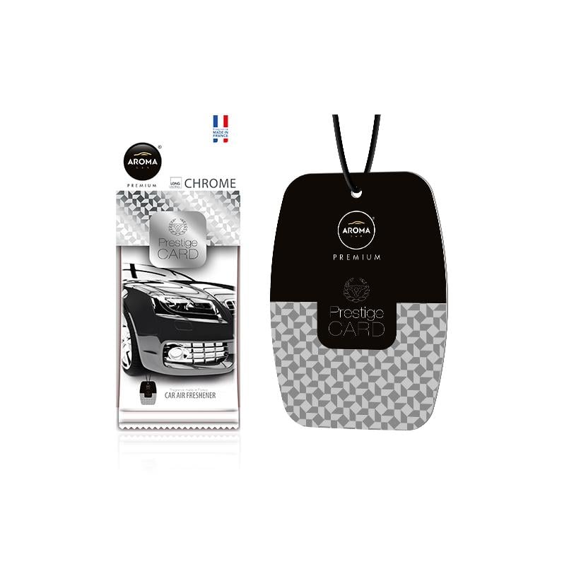 Ароматизатор Aroma Car Prestige Card Chrome сухой