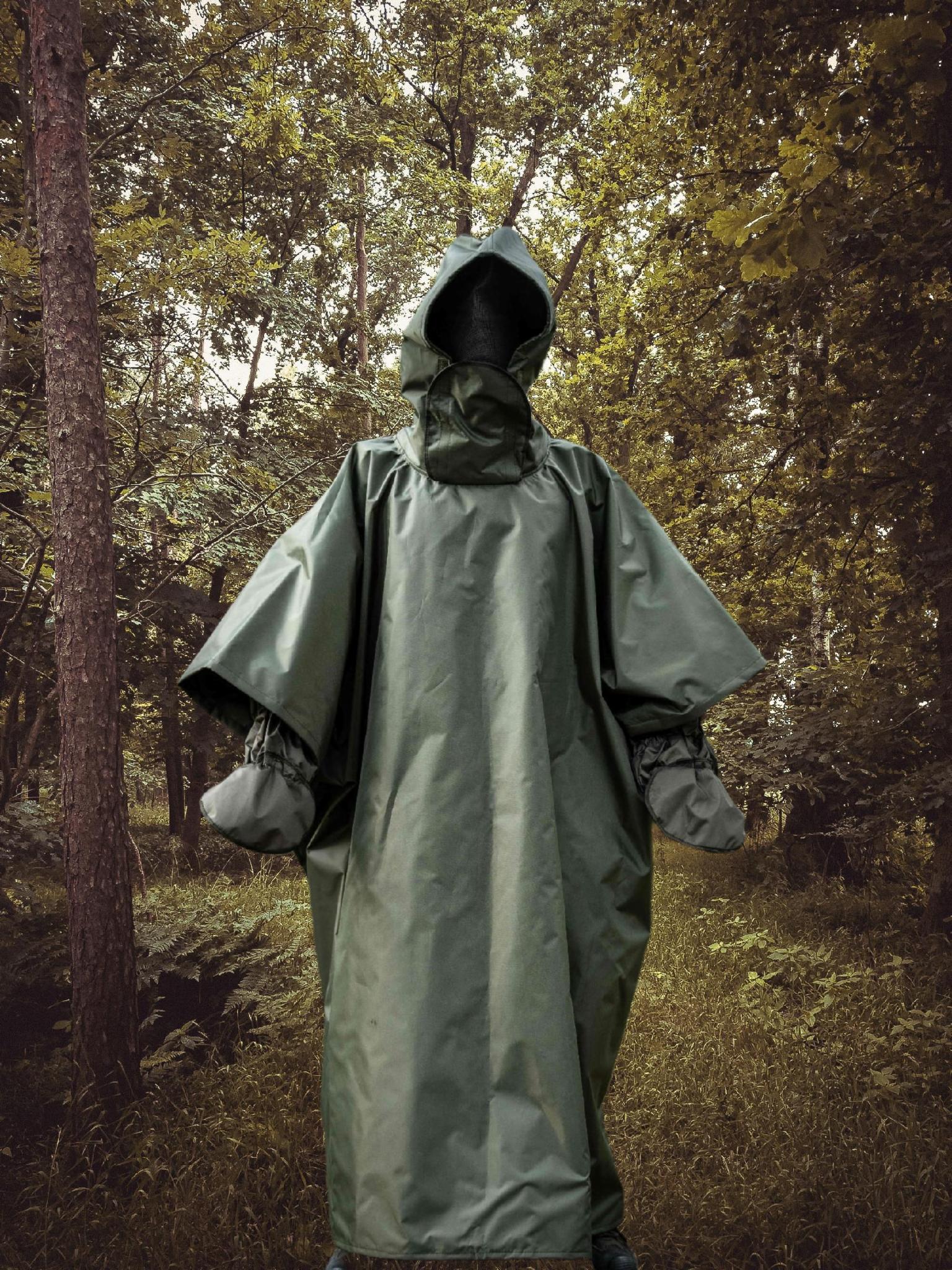 Комплект захист від тепловізора Premium/костюм/бахіли/рукавиці Зелений Комплект захист від тепловізора Premium/костюм/бахіли/рукавиці Зелений