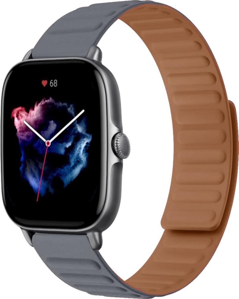 Ремешок Magneter для Amazfit GTS 3 Grey (26629-33)