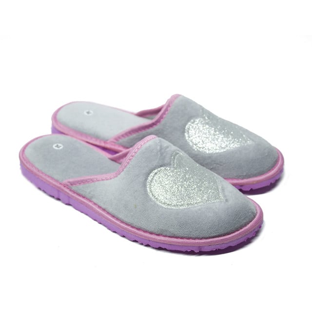 Капці домашні PaGo Лав велюр 39 Сірий