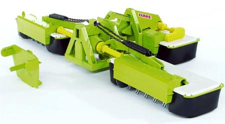 Косарка Bruder Claas Disco 8550 для комбайнів та Іграшка тракторів 02218 - фото 4